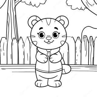 Daniel Tiger I Hverfinu Litabok 39457-8618