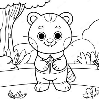 Daniel Tiger I Hverfinu Litabok 39457-8619