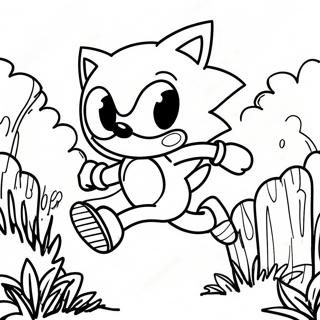 Sonic Ad Hlaupa I Gegnum Graena Haed Litabok 3-1341