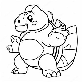 Blastoise Bardaga Stelling Lita Bok 40831-8917