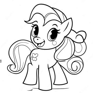 Hamingjusom Pinkie Pie Litabok 45138-9878