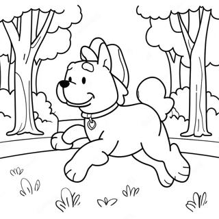 Clifford Ad Hlaupa Um Gardinn Litabok 45850 10044
