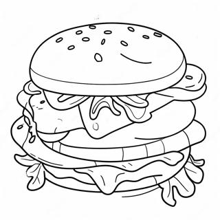Bacon Ostahamborgari Litabok 46809 10252