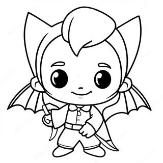 Chibi Vampirur Med Flugur Litunarsida 48706 10665
