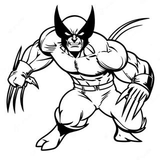 Wolverine I Bardagastodu Litabok 49252 10784
