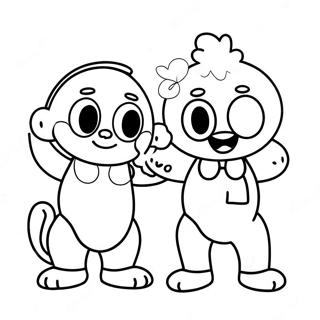 Gumball Og Darwin Ævintýri Til Að Lita Litasíður