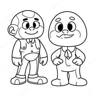 Gumball Og Darwin Ævintýri Til Að Lita Litasíður