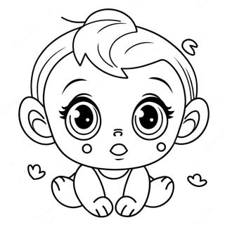 Dasamleg Grata Born Med Stor Augu Litabok 50639-11075