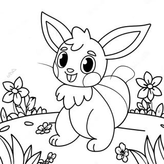 Sylveon I Blomagardi Litabok 50723-11096