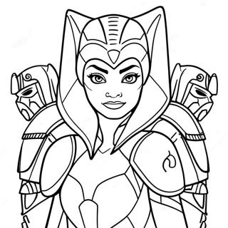 Ahsoka Tano Med Klonahermonnum Litunarsida Litasíður