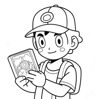 Ash Ketchum Med Pokedex Sinum Litabok 53301-11657