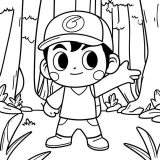 Ash Ketchum I Skoginum Litabok 53302-11661