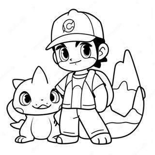 Ash Ketchum Med Charizard Litabok 53303-11666