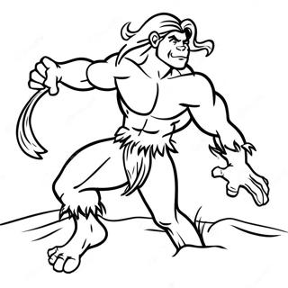 Tarzan I Adgerd Litabok 54364-11907