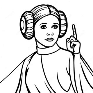 Prinsessa Leia I Hetjulegri Stellingu Litabok 5535 2216