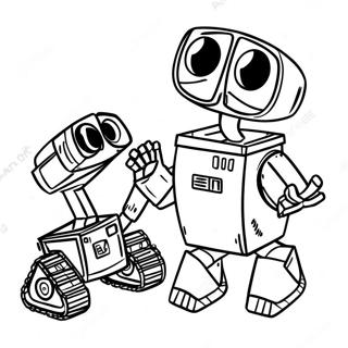 Wall E Ad Dansa Vid Eve Litabok 56286-12325