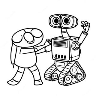 Wall E Ad Dansa Vid Eve Litabok 56286-12327