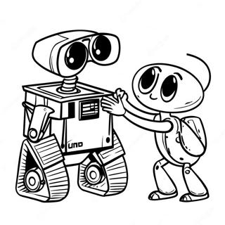 Wall E Ad Dansa Vid Eve Litabok 56286-12328