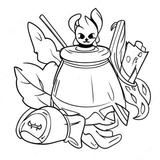 League Of Legends Töfragaldur Litarefni Litasíður