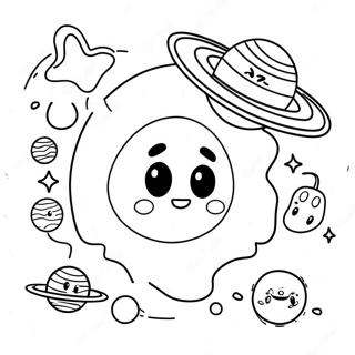 Skemmtilegt Solkerfi Med Geimverum Litabok 5814 1152