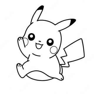 Pikachu Hoppar I Loftinu Litabok 58824-12869