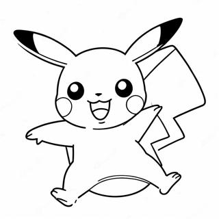 Pikachu Hoppar I Loftinu Litabok 58824-12872