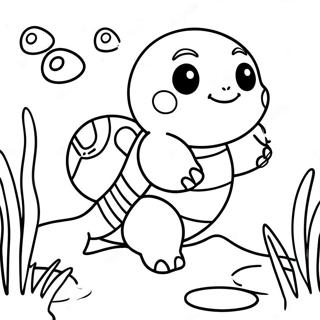 Squirtle Syndir I Tjorn Litabok 58827 12881