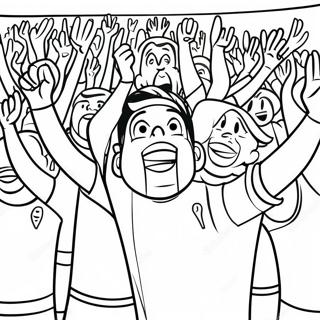 Spennandi Ahorfendur Ad Fagna A Leiknum Litabok 6177-2141