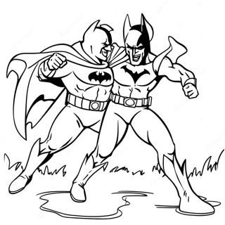 Batman Berst Vid Jokern Litabok 6270-2349