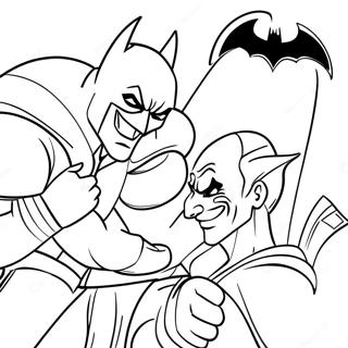 Batman Berst Vid Jokern Litabok 6270-2350