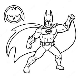 Batman Med Bat Signal Litabok 6272-2246