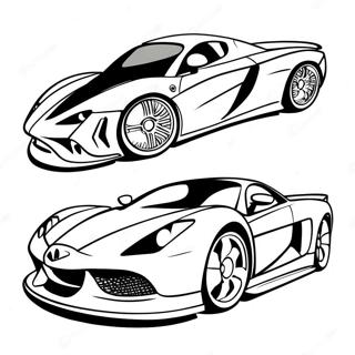 Snyrtilegur Supercar Ithrottabil Litabok 67975-14879