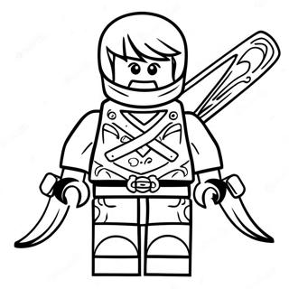 Lego Ninjago Zane I Bardaga Litunarsida Litasíður