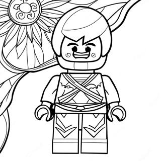 Lego Ninjago Cole Med Jardkraft Litunarsida Litasíður