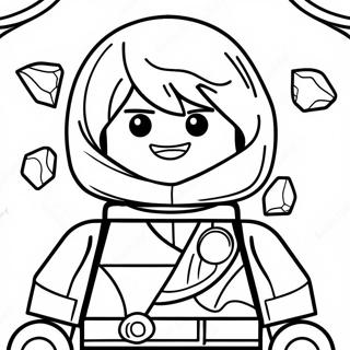 Lego Ninjago Cole Med Jardkraft Litunarsida Litasíður