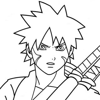 Sasuke Uchiha Med Chidori Litunarsida Litasíður