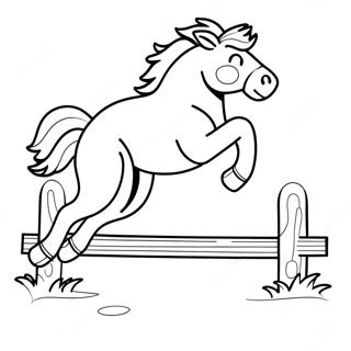 Bronco Sem Hoppar Yfir Girdingu Litabok 71033 15555