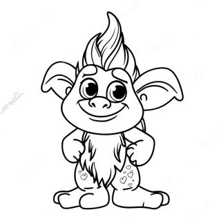 Litfagurt Troll Med Glitrandi Har Litabok 7192-2745