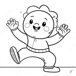 Gladur Huggy Wuggy Dansandi Litabok 71984-15838