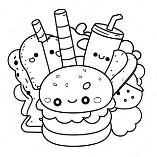 Kawaii Rusl Mat Teikningarsida 72006-15846