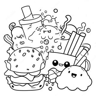 Kawaii Rusl Mat Teikningarsida 72006-15848