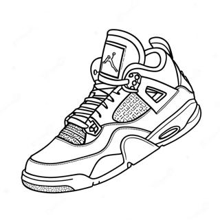 Jordan 4 Sneakers Litabok 72210-16006