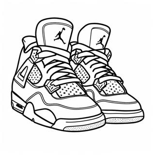 Cool Jordan 4 Sneakers Litabok 72211-16010