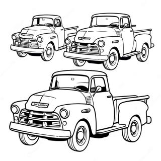 Klassiskur Chevy Vagn Litabok 72491-16232