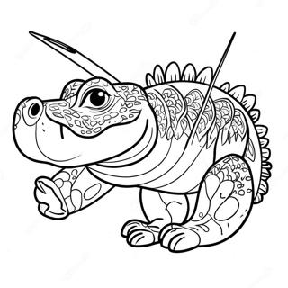 Litabok Um Orkumikinn Montgomery Gator Litasíður