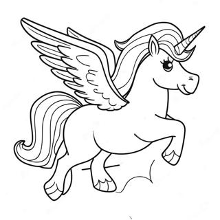 Magiskur Alicorn I Flugi Litabok 73111-16710