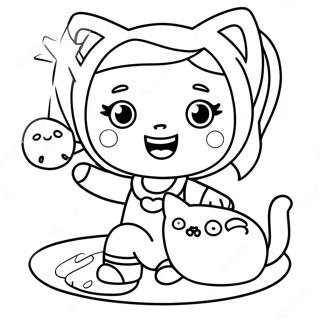 Leikandi Kawaii Stelpa Med Kott Litabok 73472-16997