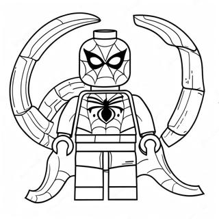 Lego Spiderman Litasíður