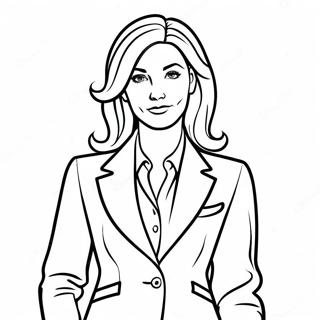 Sjalfsorugg Vidskiptakona I Jakkafotum Litabok 74549-17842