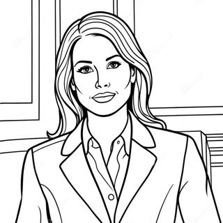 Sjalfsorugg Vidskiptakona I Jakkafotum Litabok 74549-17844